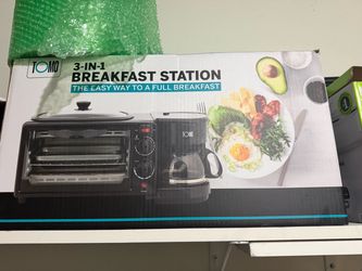 3 in 1 breakfast station