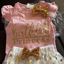 Cute birthday princess set