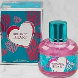 ROMANTIC HEART women's designer 3.4 oz EDP perfume spray by MIRAGE New