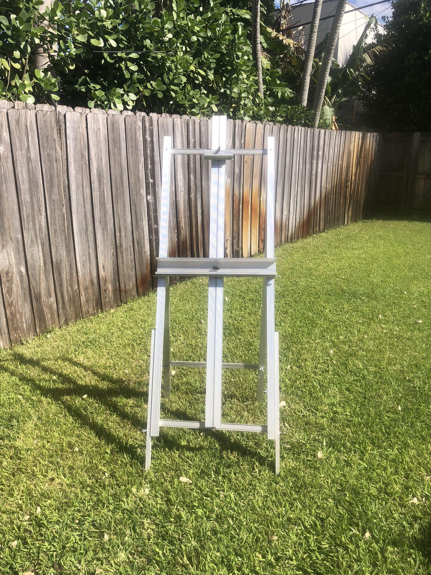 Stanrite Made in USA Professional Model 700 Standing Floor Art Painting Aluminum Easel