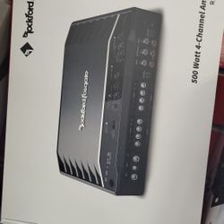 Rockford Fosgate 500.4 Amplifier 