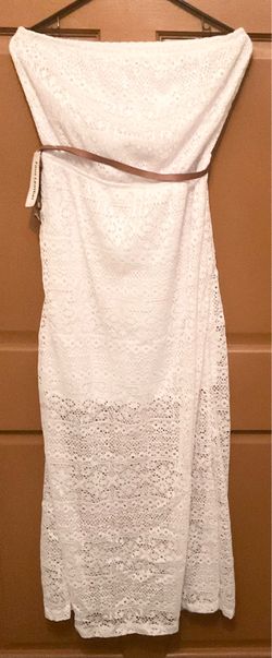 New ladies strapless dress-size Large-$15 Firm,No Holds or Spam