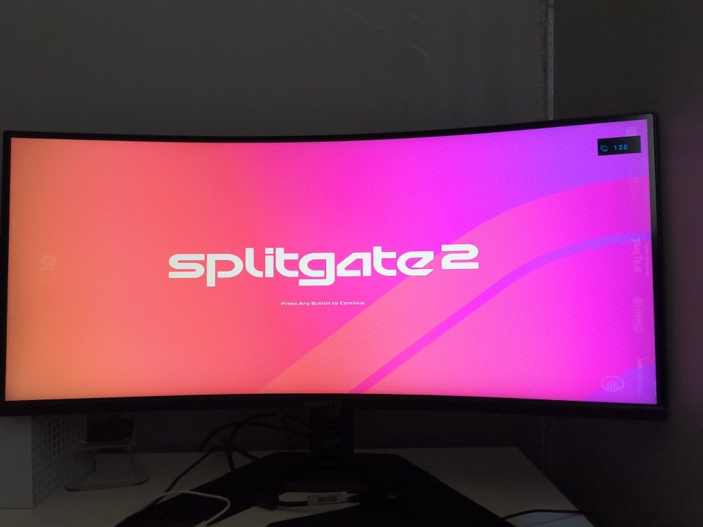 Gigabyte Gaming Monitor, 34 Inch Ultra Wide Curved