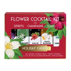 Floral Cocktail and Tea Mixers