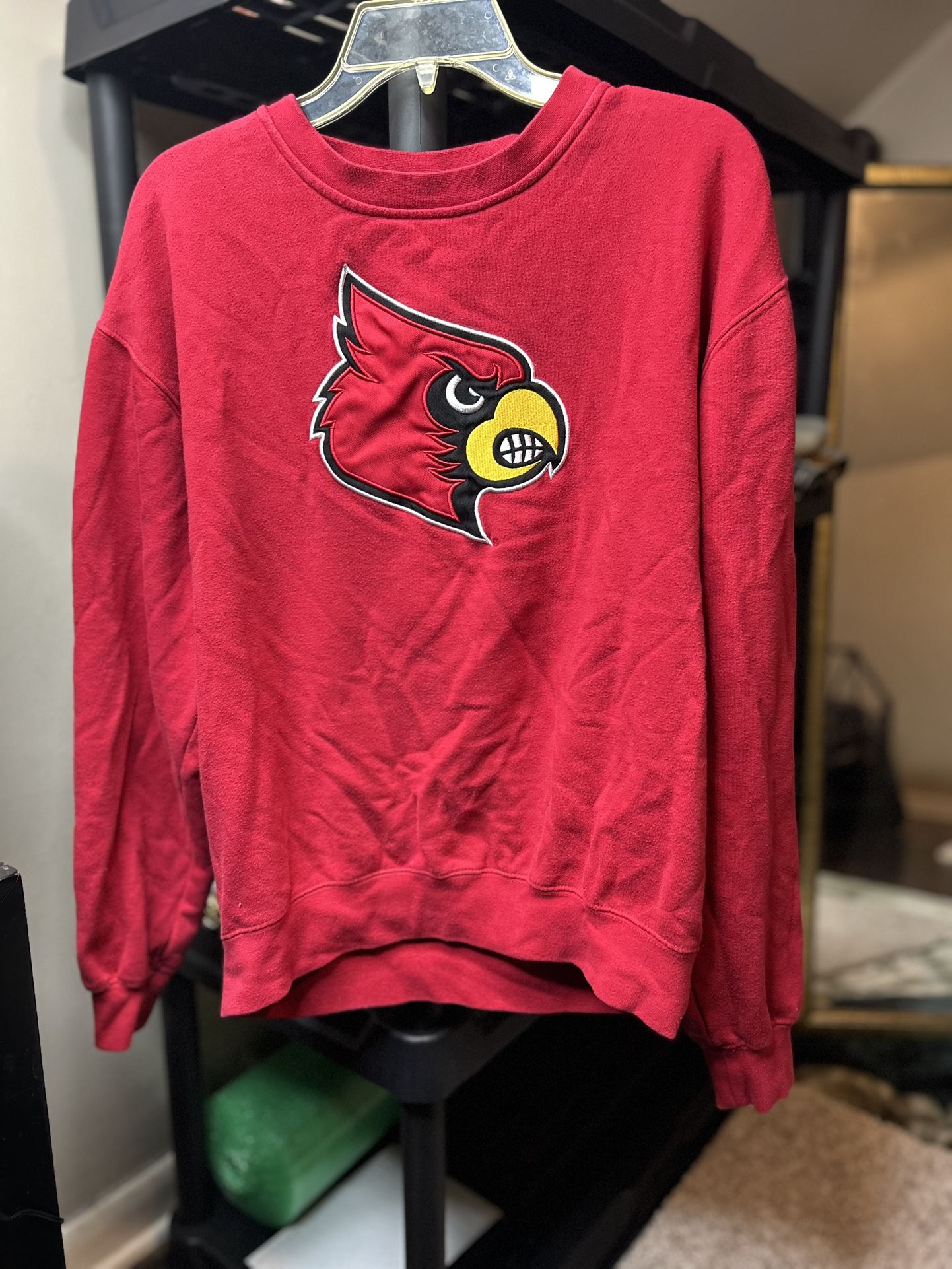 Louisville cardinal men sweater