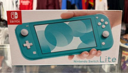 Nintendo Switch Lite Turquoise Handheld Console New in Box