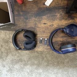 Cobalt Blue Turtle Beach ($75) And Black Turtle Beach ($65) Gaming Headset (both for $120)