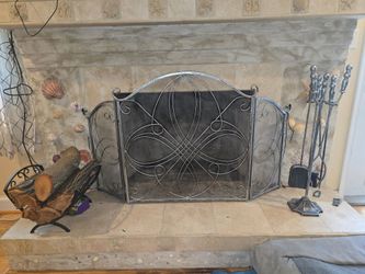Fireplace set