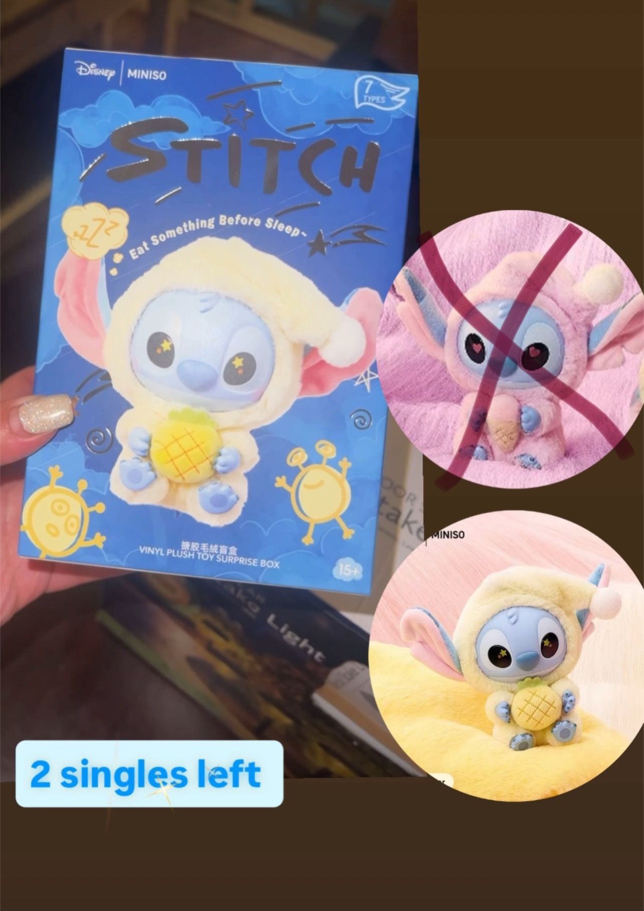 Miniso Stitch Blind Box 