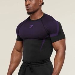 Gymshark Onyx 5.0 Purple T Shirt