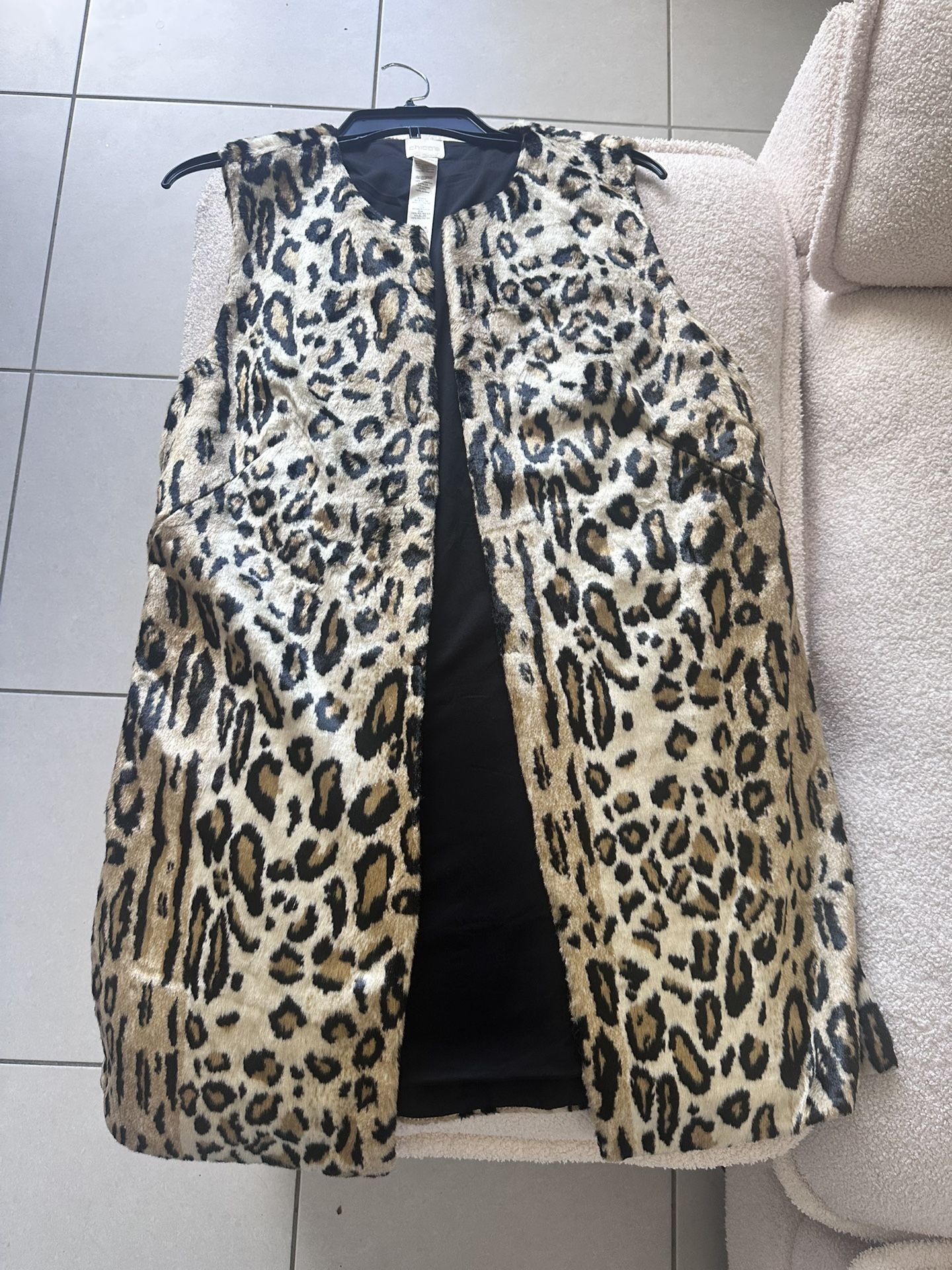 Chico Leopard Print Vest