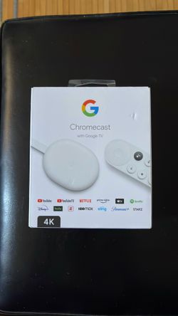 Google Chromecast with Google TV 4K - Excellent Condition