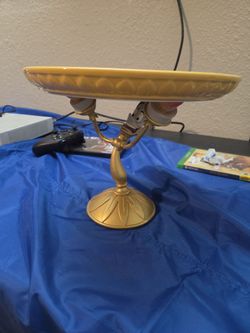 Lumiere Beauty and The Beast cake plate
