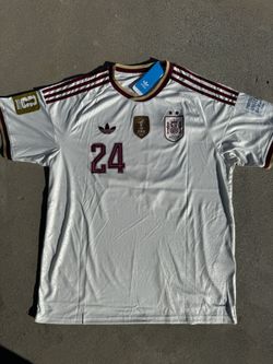 Cucurella Spain AwayJersey World Cup