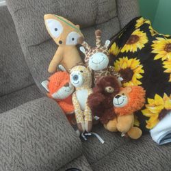 Woodland Stuffed Animals