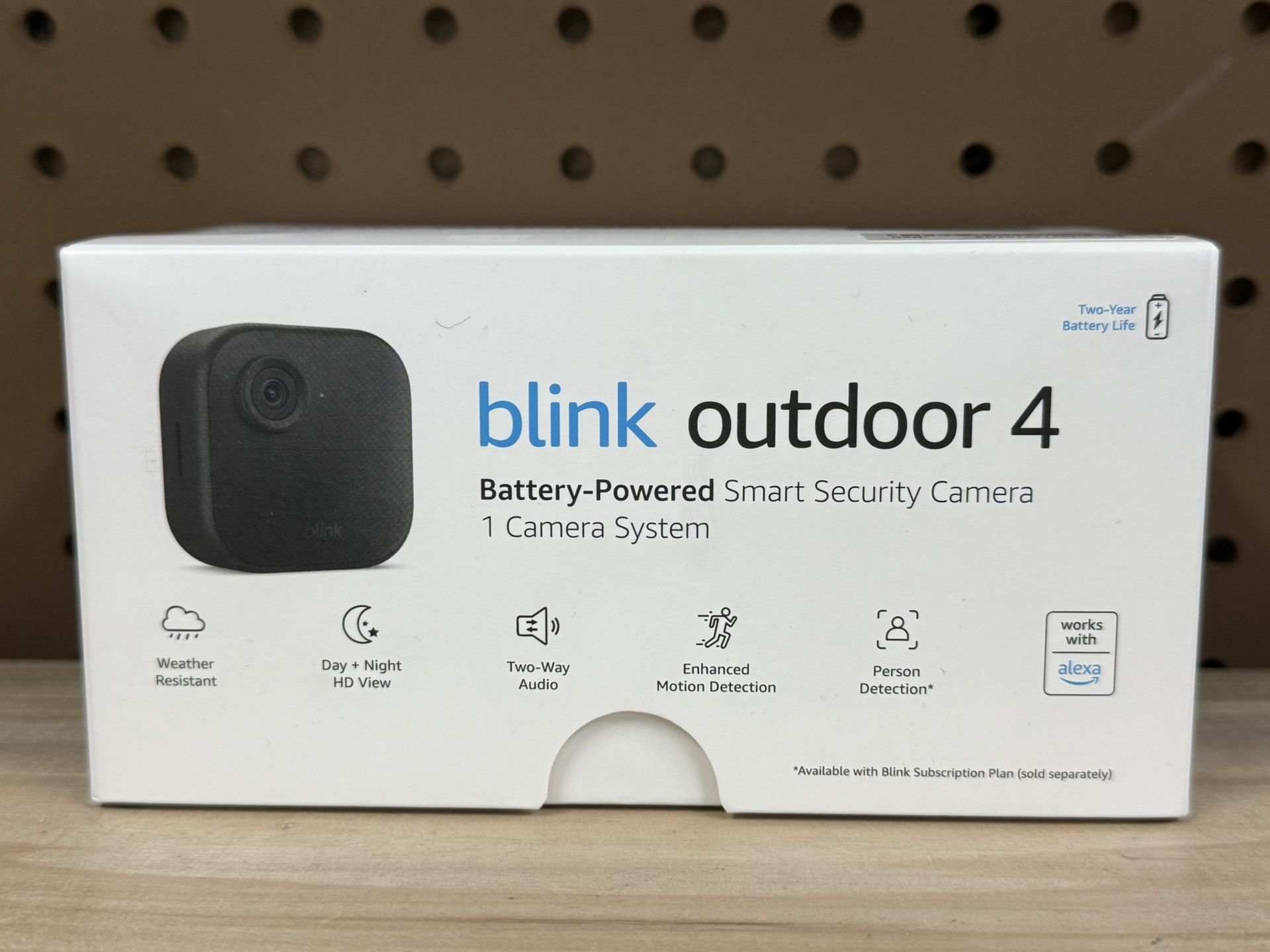 NEW! Blink Outdoor 4 Wireless Smart Security Camera System up to 2-Year Battery Life - LATEST MODEL