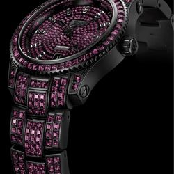 Purple Diamond Crystal Reserve Watch $2,000.00