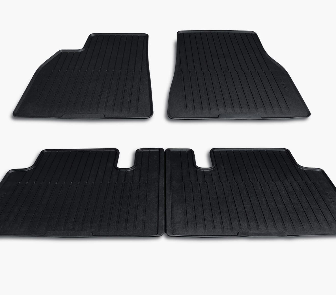 2021 Tesla Model s All Weather Floor Mats 