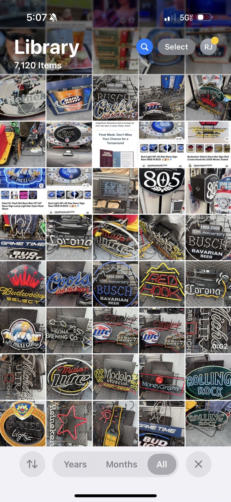 Neon Beer Signs some work some don’t