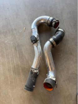 Mishimoto Intercooler Charge Pipe Kit Fits Ford Mustang EcoBoost 2015-2023 Silver 2.3l