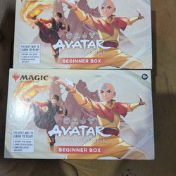 2 Magic The Gathering Airbender Partial Sets