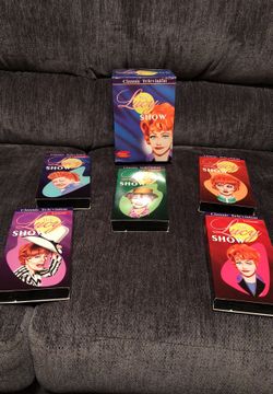 I LOVE LUCY BOXED VHS SET