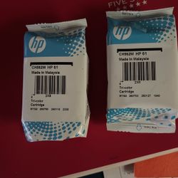 HP Printer Cartridge #61 Tri Color Ch562w