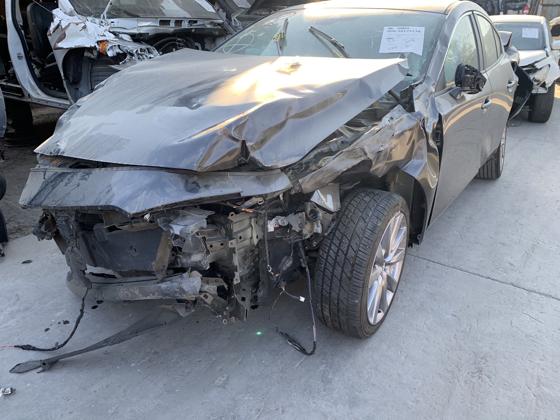 2019 Mazda 3 TOURING sedan FOR PARTS only