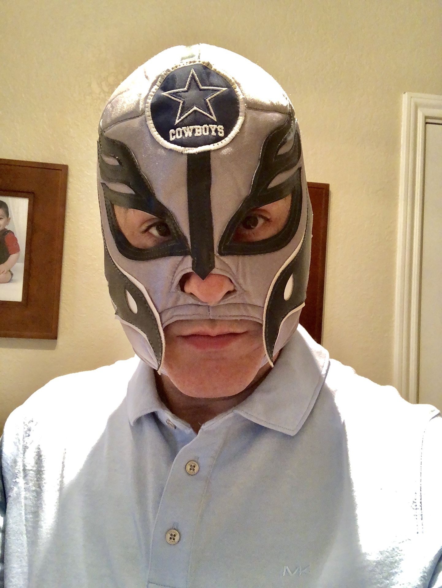 Dallas Cowboys Wrestler Mask