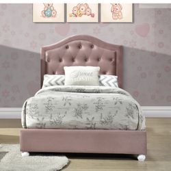 Pink Twin Bed 