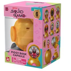Squid Game Piggy Bank Capsule 