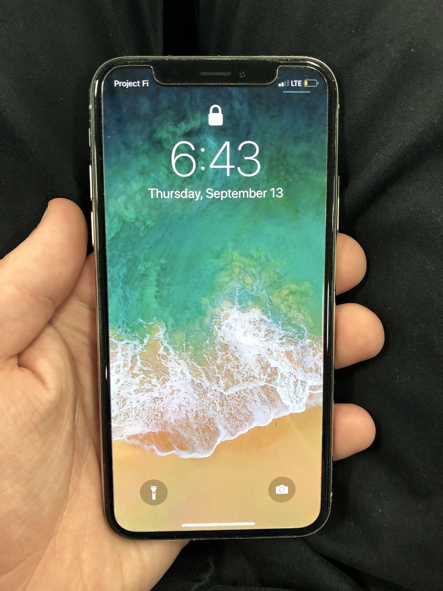 T-Mobile iPhone X silver 64gb