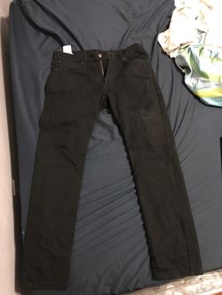 LEVI BLACK JEANS STRAIGHT
