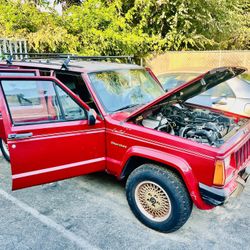 90 Cherokee XJ clean title 136k miles