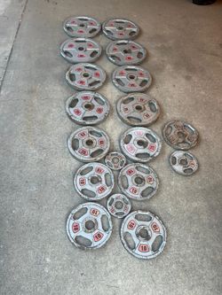 430 Lbs Olympic Metal Plates