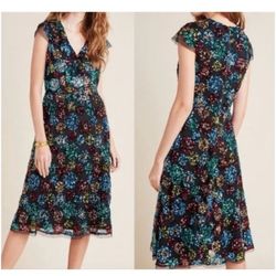Eva Franco Sequin Dress size 4 Petite 