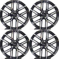 19" Audi A3 A4 S4 RS4 Q3 Q5 SQ3 SQ5 Rims Wheels Set of 4 19x8.5 5x112