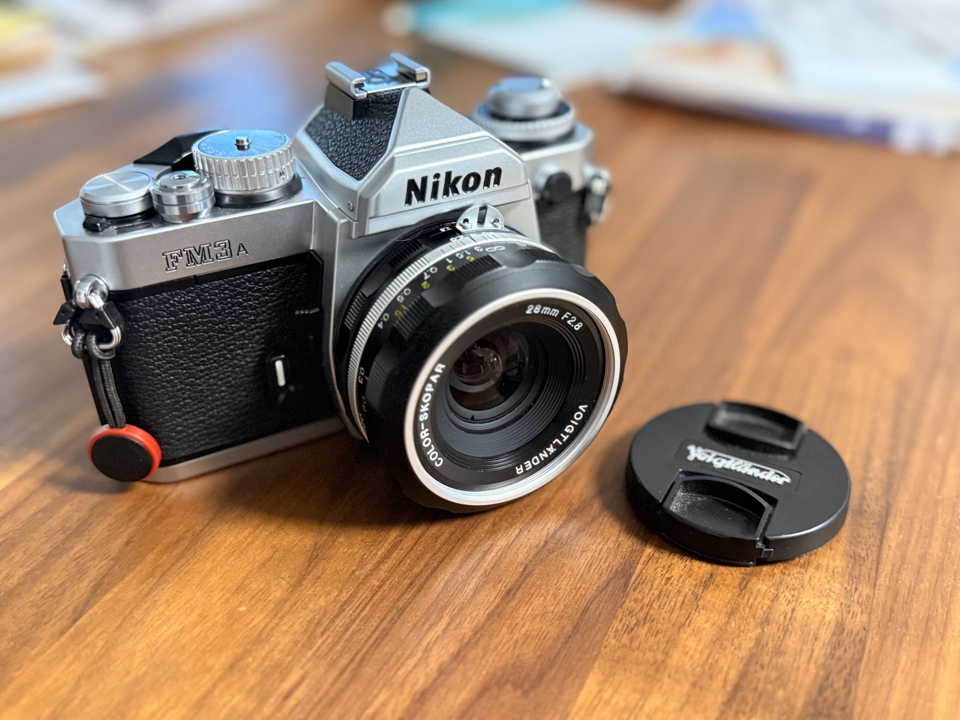 Nikon FM3a And Voigtlander 28mm Lens