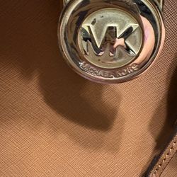 Mk’s Brown Leather Bag beautiful 