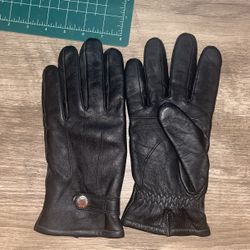Leather Gloves large