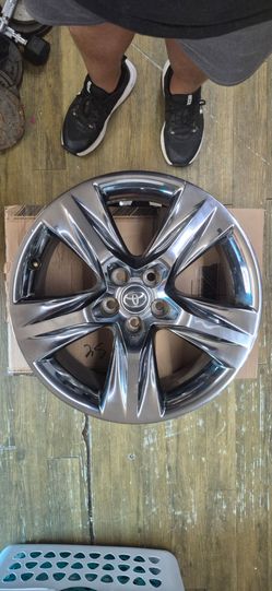 19" Toyota Highlander 2014-2019 Black Chrome