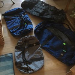 Set of four duffle bags duffel 24, 30, 40”