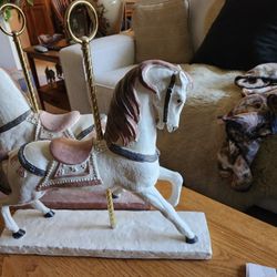 Plaster? Ceramic? Carousel Horse