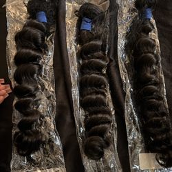 100% Luxury Raw Virgin Ocean Wave Bundles 