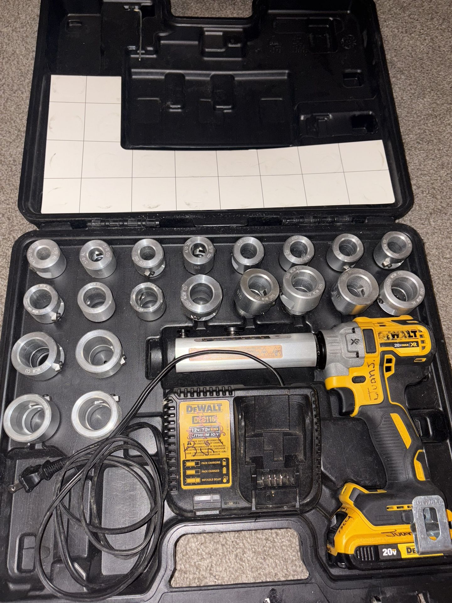 Dewalt Wire Stripper Includes Charger And Battery