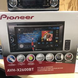 Pioneer Avg-x2600bt DVD Ed’s Av Receiver And Pioneer Req MOSFET Email MP3 Stereo Cd Player