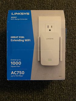 Linksys Boost WiFi Range Extender AC750 (RE6300)