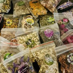 24 Bags Dried Flowers 100% Natural Herbs Kit for Soap Making DIY Candle Making