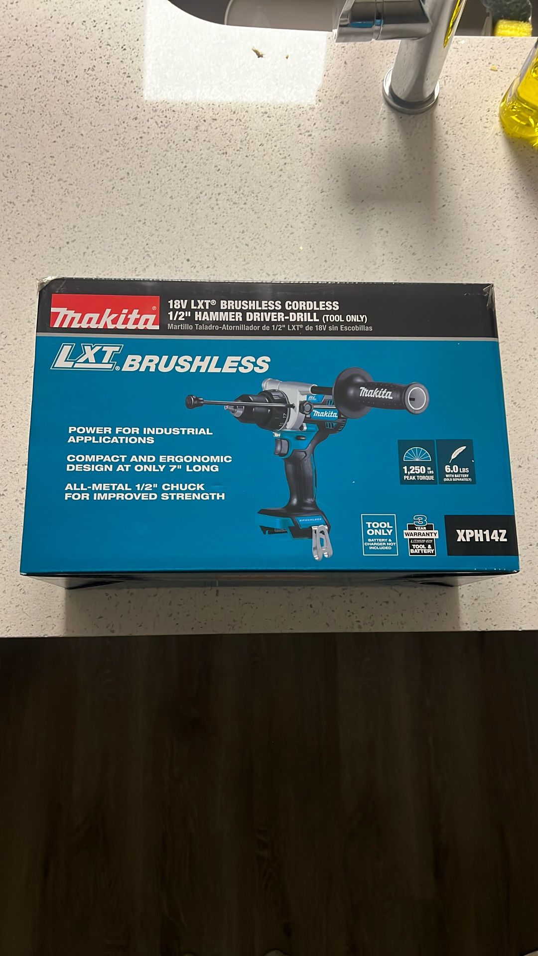 New Makita Brushless Hammer Drill (Tool Only)