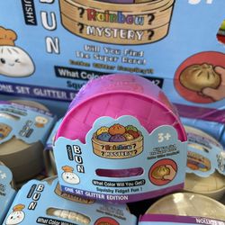 Gold glitter dumpling